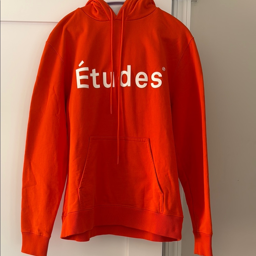 Études Orange Hoodie